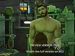 Peggy's affair in this 3d cartoon preview