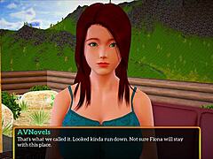 My new family episode 439 with brunette and redhead in game setting