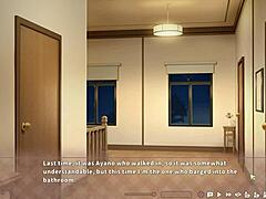 Summer Clover Harem Hentai Game Ep 8: Caught Half Naked with Huge Boner