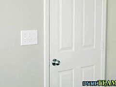 teen latina scissoring with petite fingering