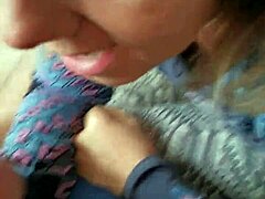 Why does stepmom surprise me masturbating and help with blowjob cumshot?