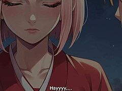 Sakura Haruno和Boruto在3D色情电影中