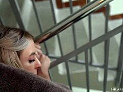 we had unplanned sex in public hallway with handjob blowjob and cumshot almost got caught