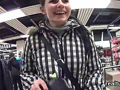 Bold Czech Teen Ripped and Fucked Hard