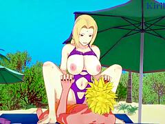 Tsunade and naruto uzumaki intense sex - naruto hentai