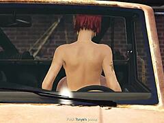 Taking Care Of Lonely Ass In GTA V Porn!