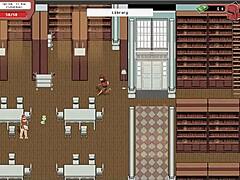 Spooky Milk Life ep 19 – nerdy girl gives public handjob in library?