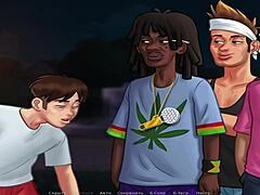 In Summertime Saga, choose a flute for my mouth demonstration.