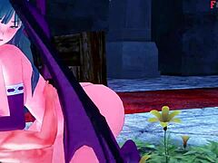 omg this 3d cartoon pilot with morrigan sends us to a fantasy world for wild hentai fucking scenes 😈🔥