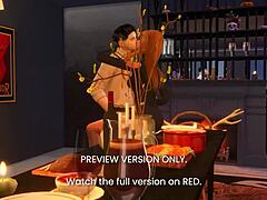 Dinner date preview in 3d hentai