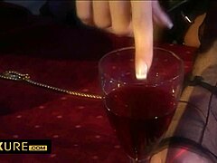 Blindfolded Blonde Gets Double Penetration