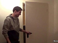 German Son Catches Stepmom With Aunt And Pounds Them In Hardcore Threesome