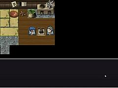 Tanned girl Natsuki in hentai game episode 6