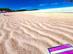 Want to see Yae Miko in bikini sex on the beach?