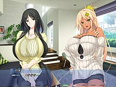 i love when step-mom and step-daughter give blowjob in harem route part 1
