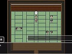 boy studies female body in library