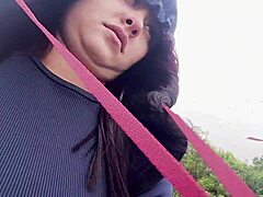 Novinha Rabuda Flashing Ass Tits Beach Public Outdoor Monster Cock