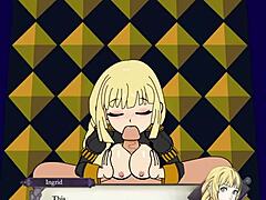 In this PPPPU Gaiden Ingrid Brandl Galatea v1, the blonde bitch flashes her tits on holiday in New Zealand