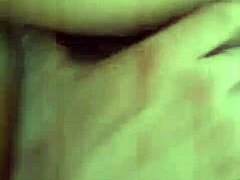 what crazy things happen on the couch with that pretty amateur's big tits and pussy?