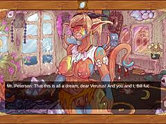 magic dorm 2 psychedelic hentai game ep 1 weird goddess of sex saves the world with huge monster cocks.