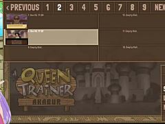 Queen trainer part 1 features princess jasmine with big tits