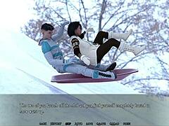 Have you seen this amazing threesome with two hot hotties in 3d anime?