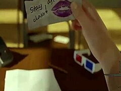 Raven Stays After Class in Anime Scene!