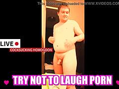 Can You Try Not To Laugh At This Silly Cocksucking In Gay Porn?