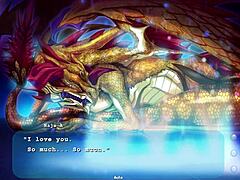 princess x fan disc ep9 comforts dragonwomen in monster game.