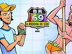 Johnny是br69上最热门的伴游，那疯狂的性爱公路冒险