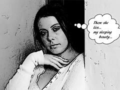 Imogene Gets The Widow In Softcore Cartoon Anime