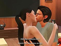 post ball game 3d hentai features naughty athletic sex in preview