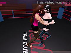 Kinky Fight Club Tournament 1 Round 28: Nagini Versus Julia In Night Club Dancing.