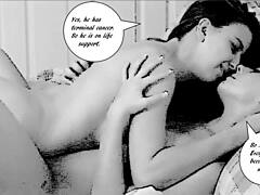 Imogene Gets The Widow In Softcore Cartoon Anime