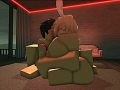 Roblox色情狂干兔女郎骚货