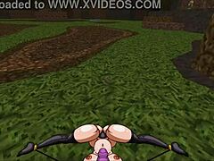 慢热Hentai游戏 Ep1 扶她野蛮女英雄操翻怪物妹