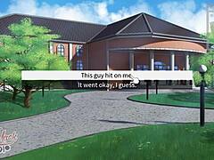 肌肉猛男老师调情小可爱学生在同性动漫动作中