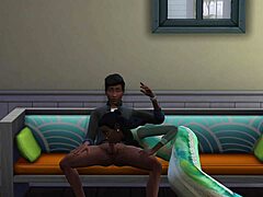 Monalisa in pink bra is seduced in the story.