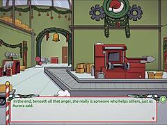 the boss has a huge cock in claus secret surprise!