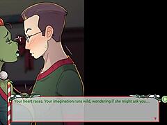 the boss has a huge cock in claus secret surprise!