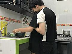 i find my stepsister without underwear, get excited, and end up fucking her hard.