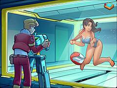 Let's Play Space Rescue Code Pink Test Holo-Pictures Of Lune