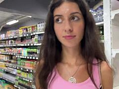 I'll buy her anything if she shops with a messy face in the supermarket