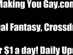 Exploring a gay fantasy in a casual setting