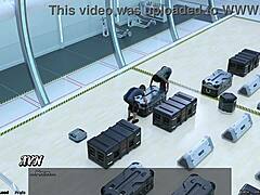 stranded in space 137 with a busty indian milf