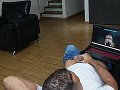 Jennifer Play And Her Roommate Explore Intimate Pleasures Together.