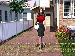 A wife and stepmother share emotional moments in this anime hentai series.