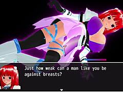 girl b hero fights monster lord