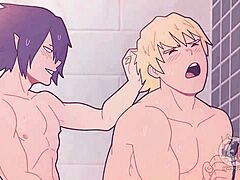 Gym Showers Hide Monster Cocks For Huge Asses