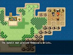 red-haired girl rescues her loved boy from bandits in rebecca and the sword of nasty curses part 1 😊